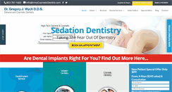 Desktop Screenshot of irmocosmeticdentist.com